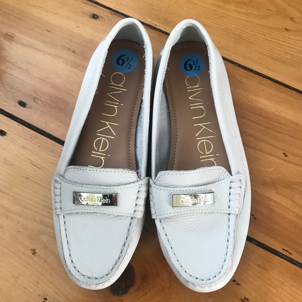 Cream Color Calvin Klein New Loafer/Flats  6 1/2